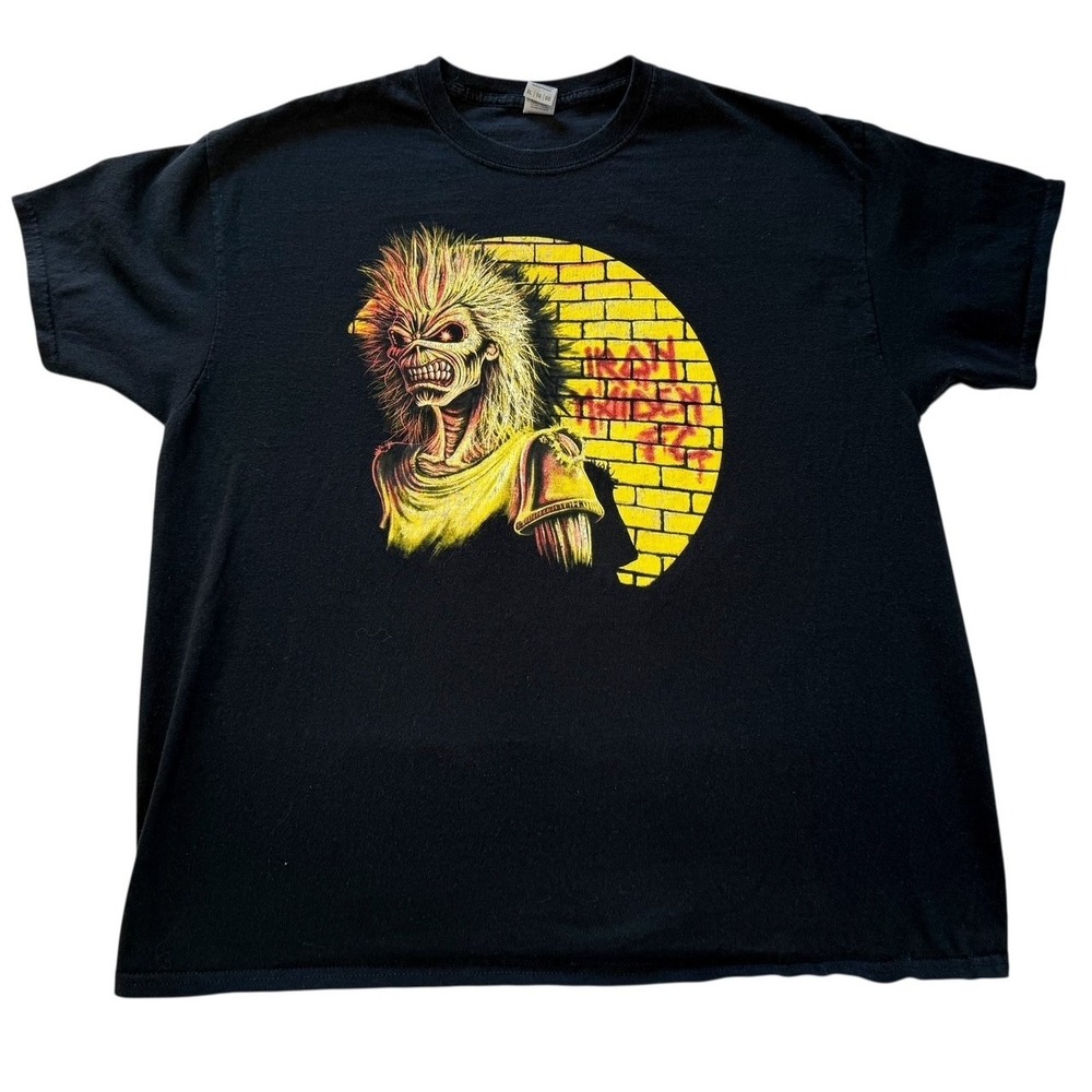 Iron‎ Maiden Fan Club FC Eddie Mascot Official Promo T-Shirt XL Rare GILDAN